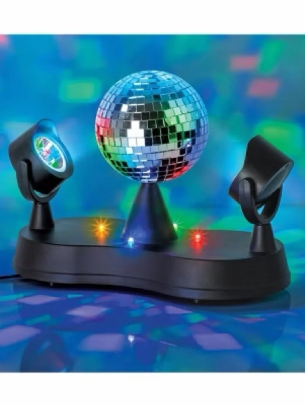 West & Arrow Rotating Disco Ball Party Projector USB Powered